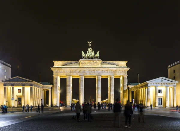 Brama Brandenburska (brandenburger tor) w Berlinie — Zdjęcie stockowe