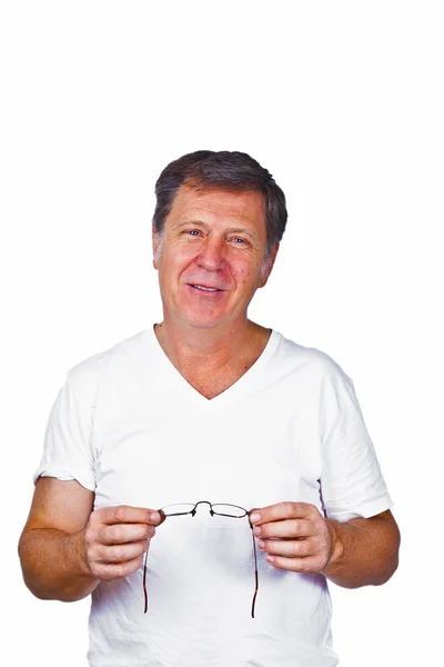 Portrait of man in studio — Stock Photo, Image