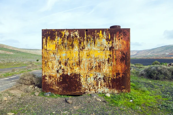 Rostig grunge metall bakgrund — Stockfoto