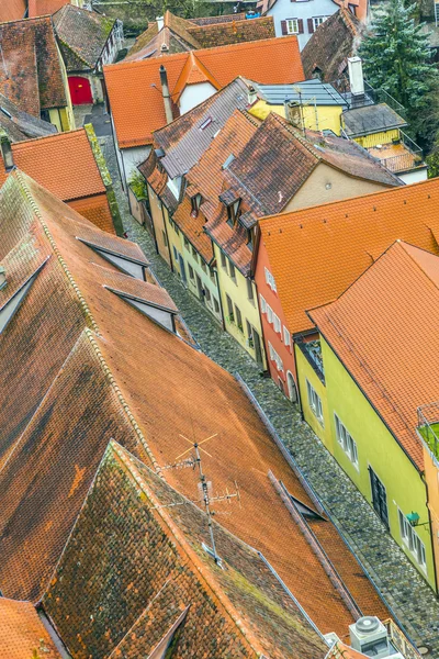 Aérea de Rothenburg ob der Tauber — Foto de Stock