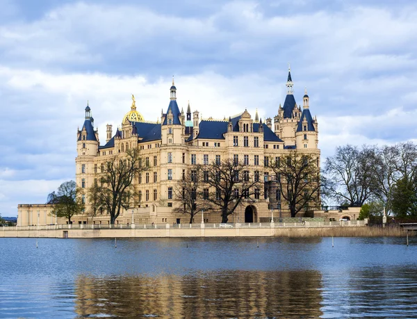 Berömda Schwerins slott, Tyskland — Stockfoto