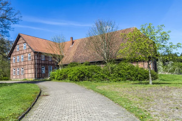 Almanya 'da yarı keresteli ev