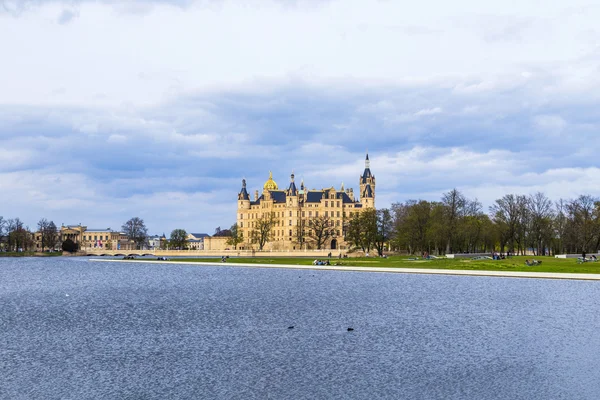 Famous schwerin castle , Germany — Stock Photo, Image