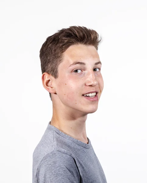 Freundlich aussehender Teenager — Stockfoto