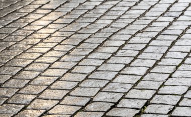 Arnavut kaldırımlı yol detay