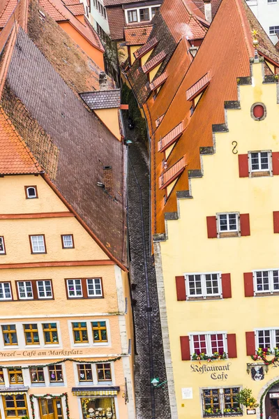 Antena de Rothenburg ob der Tauber — Fotografia de Stock