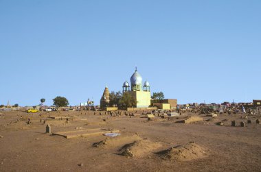 Sufi Mausoleum in Omdurman  clipart