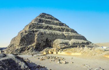 Pyramid of Djoser in the Saqqara necropolis, Egypt. UNESCO World clipart