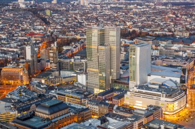 Geceleri hava Frankfurt am Main 