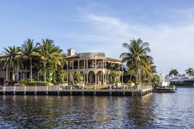 Lüks sahil ev Fort Lauderdale, ABD.