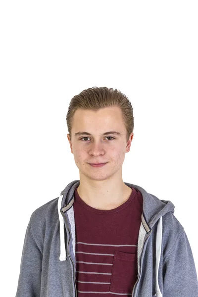 Friendly looking teenage boy — Stock Photo, Image