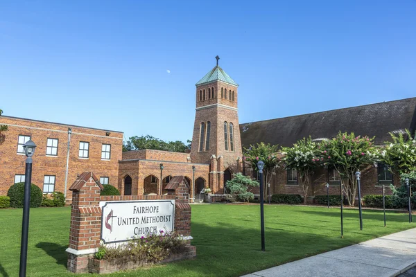 Fairhope menyatukan gereja Metodis — Stok Foto