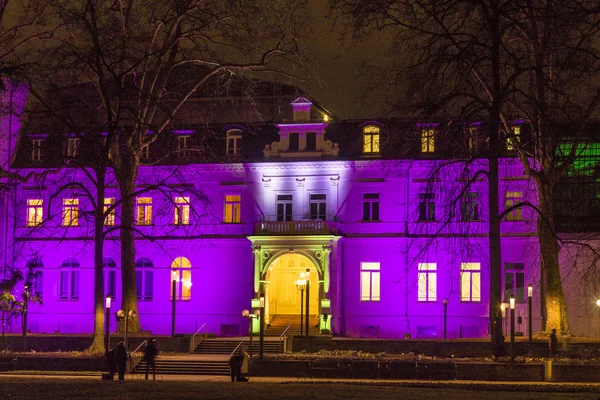 Esemény a Center bevásárlóközpontja mellett a Winterlichter — Stock Fotó