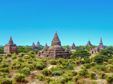 Pagoda Bagan(Pagan), Mandalay içinde
