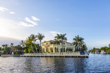 Lüks sahil ev Fort Lauderdale, ABD.