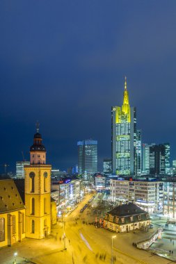  skyline frankfurt hauptwache ile görüntüleme