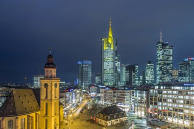  skyline frankfurt hauptwache ile görüntüleme