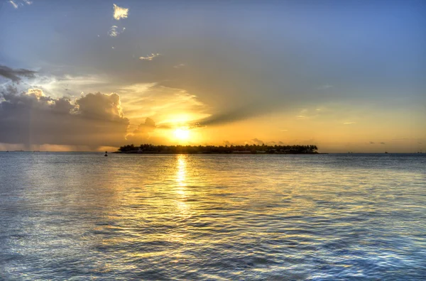 Solnedgång vid Key West — Stockfoto