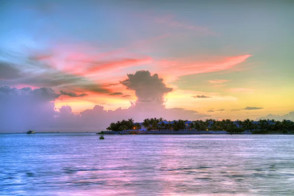 Solnedgång vid Key West — Stockfoto