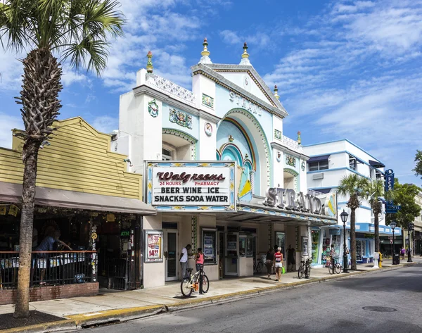 Kino teatr Strand w Key West — Zdjęcie stockowe