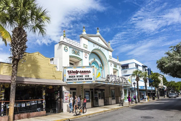Кинотеатр Strand in Key West — стоковое фото