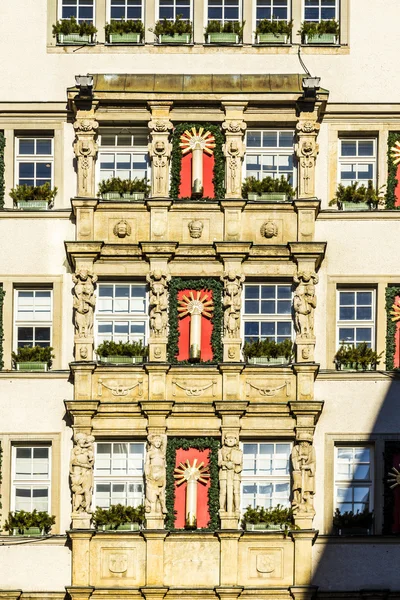 Vue extérieure de Hirmer, la plus grande maison de couture pour hommes dans la w — Photo