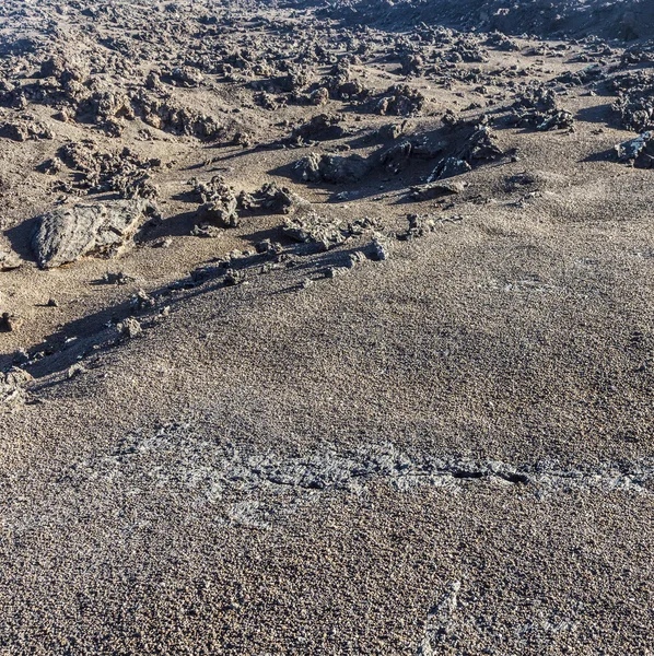 Formations de pierre volcanique dans le parc national de Timanfaya à Lanzarot — Photo