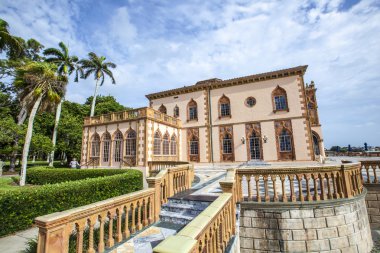 CA d'Zan ayrıntılı bir Venedik tarzındaki villa kısmen af modellenmiştir olduğunu