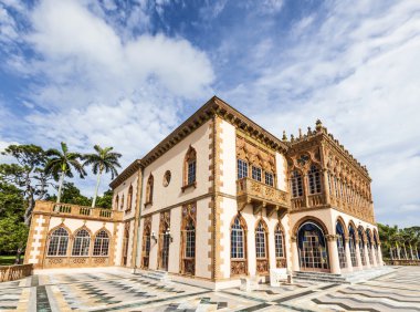 CA d'Zan ayrıntılı bir Venedik tarzındaki villa kısmen af modellenmiştir olduğunu