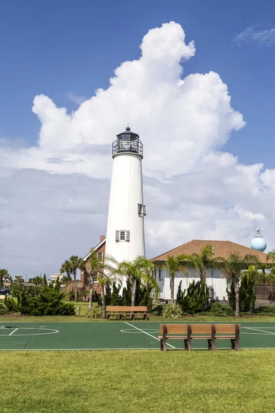 Lighthouse on St. George Island near Apalachicola, Florida, USA — Stock Photo, Image