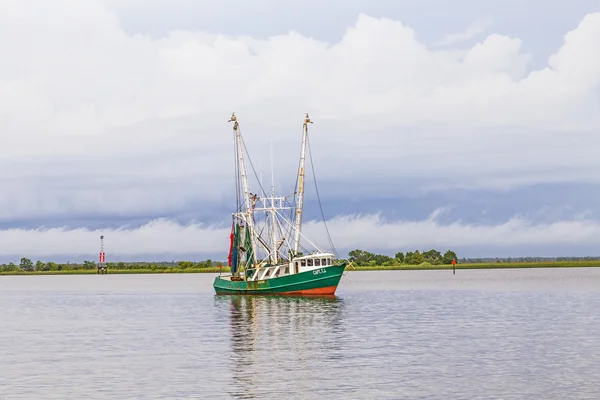 Fishing boat in Apalachicola — Stock Photo, Image