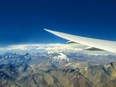 Hava ot Andes dağlarının görüntülemek