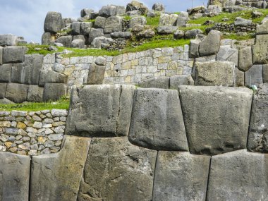 sacsayhuaman, İnkalar kalıntıları Peru Andes, cuzco, peru