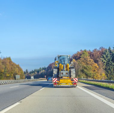 A3 sabah erken yön Köln otoyol sürüş 