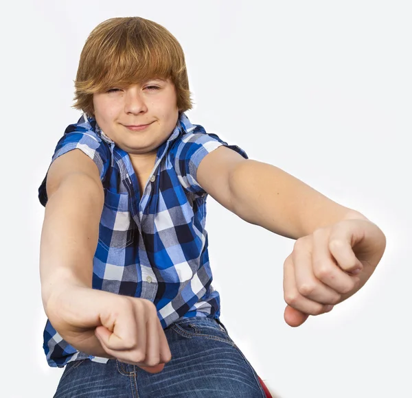 Retrato de adolescente lindo —  Fotos de Stock