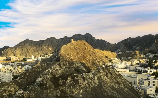 Vue de la vieille ville de Mascate, Oman — Photo