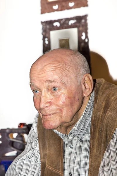 Ninety years old man — Stock Photo, Image