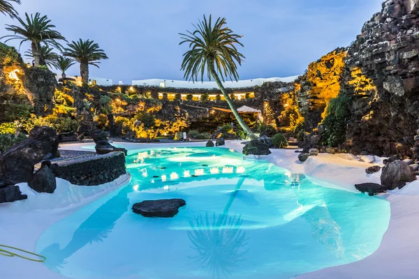 Jameos del agua, lanzarote, Wyspy Kanaryjskie, Hiszpania — Zdjęcie stockowe