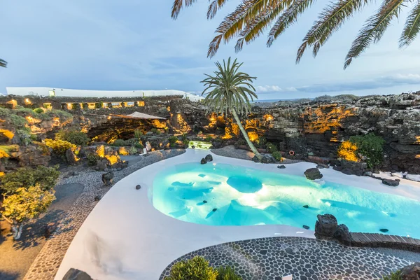 Jameos del agua, lanzarote, Wyspy Kanaryjskie, Hiszpania — Zdjęcie stockowe