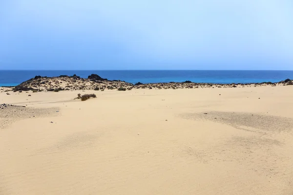 Öken sand mönster textur bakgrund från sand i Dune — Stockfoto