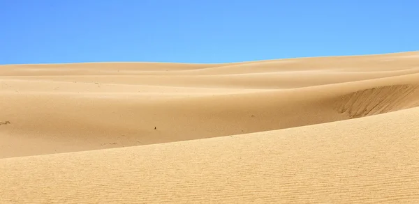 Deserto sabbia modello texture sfondo dalla sabbia nella Duna — Foto Stock