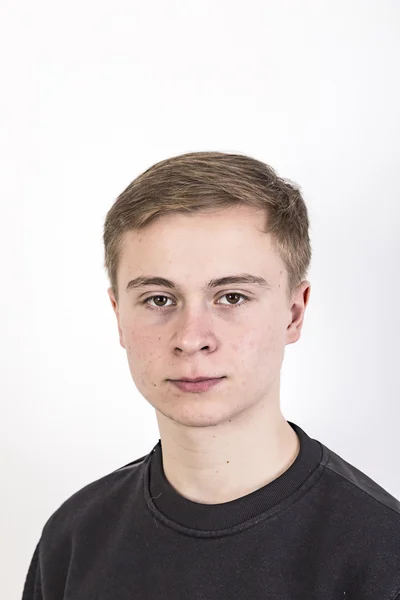 16 세 백인 소년 — 스톡 사진