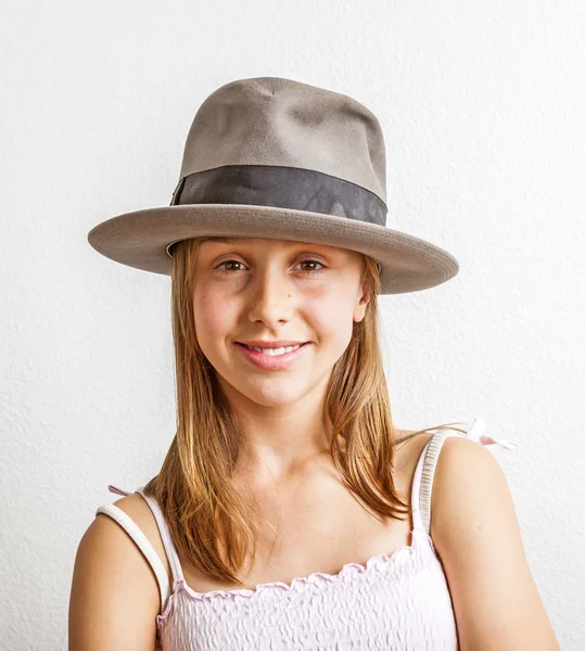 Cute young teenage girl — Stock Photo, Image