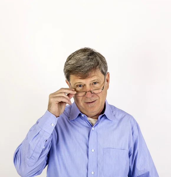 Portrait of a thoughtful man — Stock Photo, Image