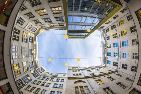 Historic building in Berlin, Germany with the german office for — Stock Photo, Image