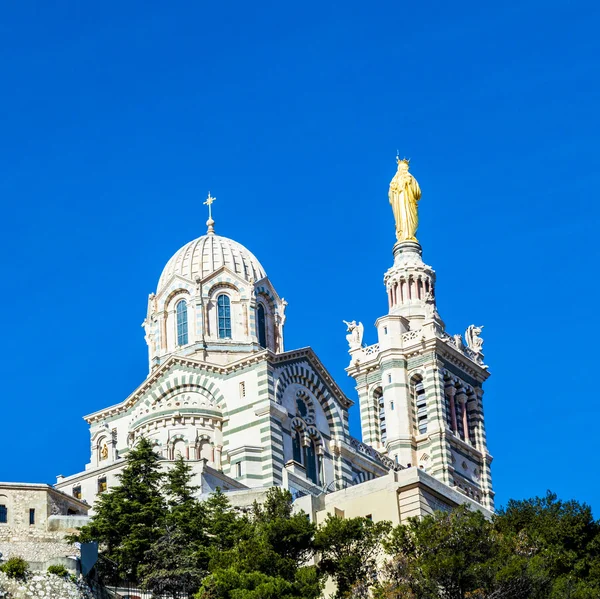 Notre Dame de la Garde em Marselha — Fotografia de Stock