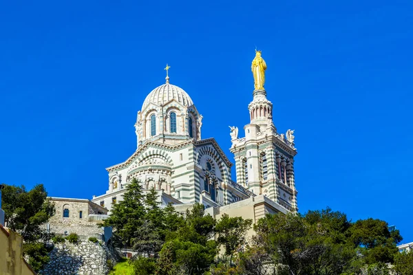 Notre Dame de la Garde em Marselha — Fotografia de Stock