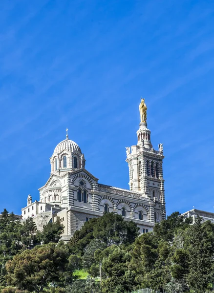 Notre Dame de la Garde em Marselha — Fotografia de Stock