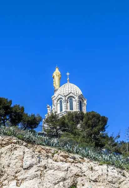 Notre Dame de la Garde em Marselha — Fotografia de Stock