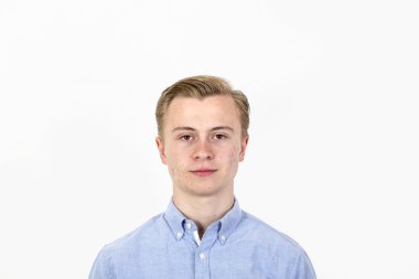 sevimli genç çocuk 